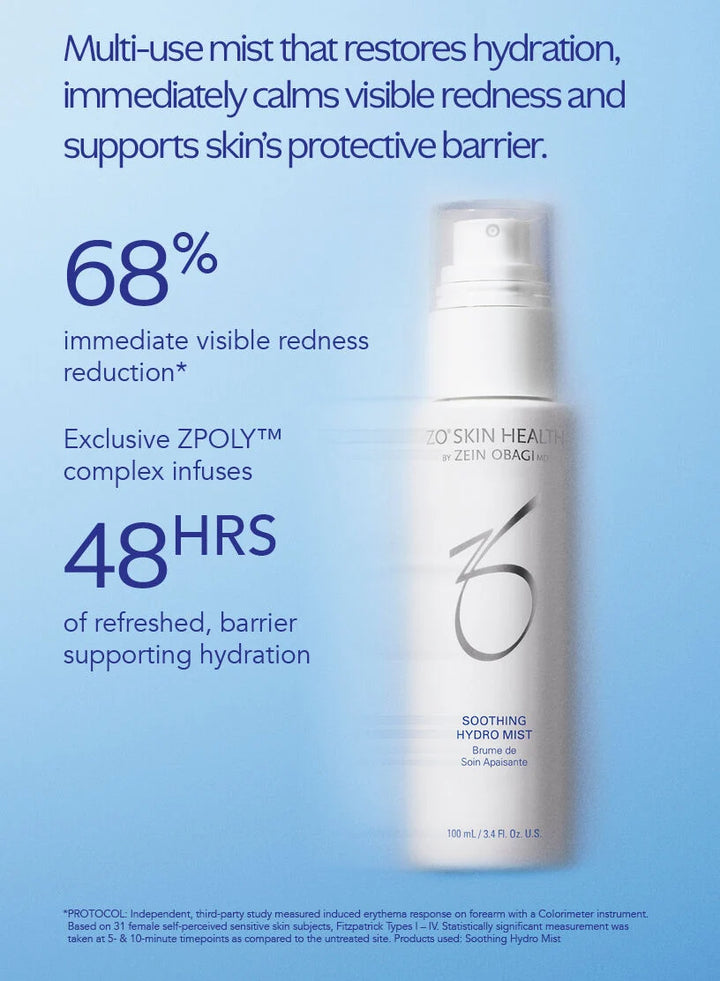 Zo soothing hydro mist