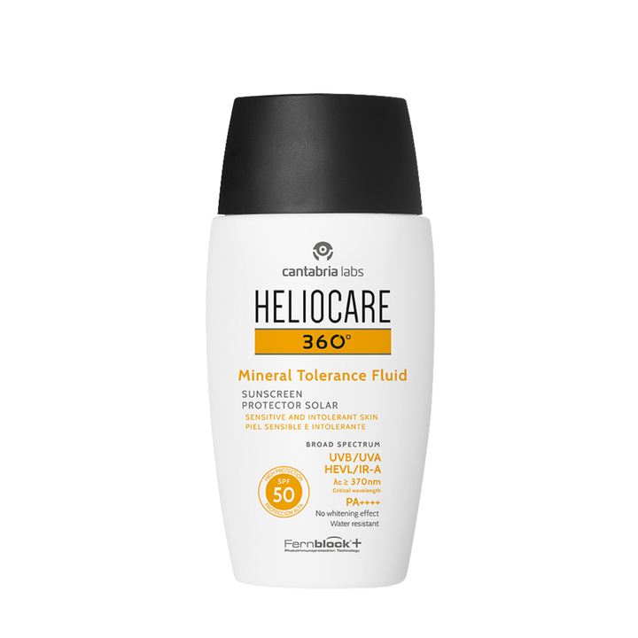 Mineral tolerance fluid SPF 50
