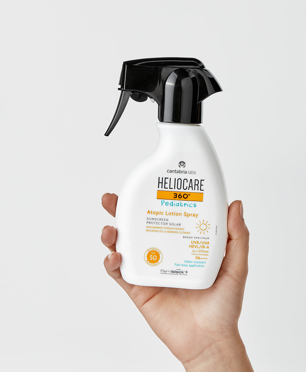 Pediatrics atopic lotion spray, SPF 50