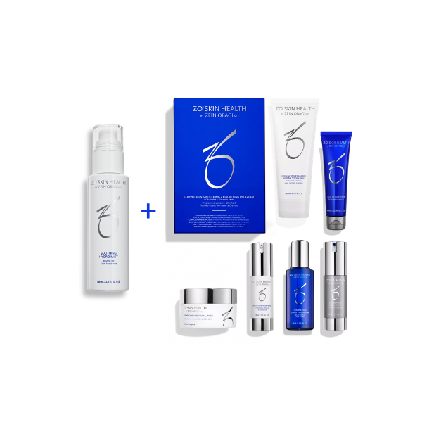 KIT  Complexion Smoothing + Clarifying Program +  Soothing Hydro mist gratis (verdi 895,-)