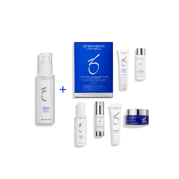 KIT Redness Relief + Barrier Defense Program+  Soothing Hydro mist gratis (verdi 895,-)