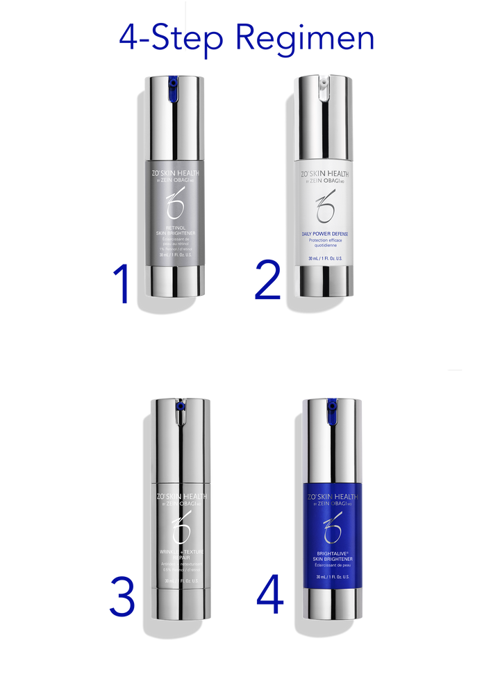 Kit: Skin Brightening Program + Texture + Texture Repair 30ml, Brightalive 30ml)